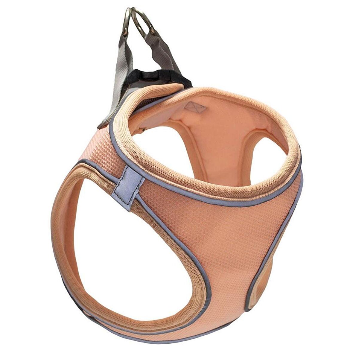 Mita Air Mesh Kedi Köpek Göğüs Tasması Çift Reflektörlü, Terletmeyen Pudra / Powder